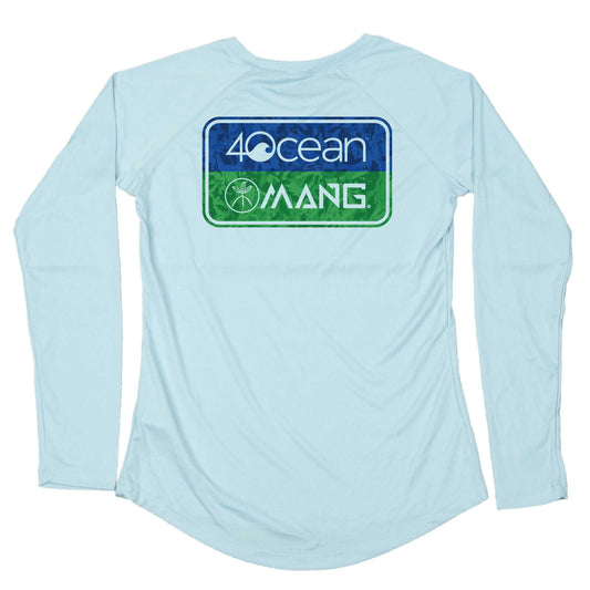 MANG 4ocean Quick Strike LS - Women's - XS-Arctic Blue