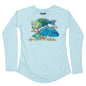 MANG Parrotfish - Women's - LS - XS-Arctic Blue