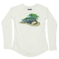 MANG Crocodile MANG - Women's - LS - XS-Oyster Shell