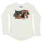 MANG American Eagle - Women's - LS - XS-Oyster Shell