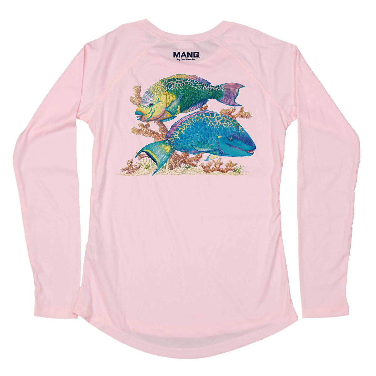 MANG Parrotfish - Women's - LS - XS-Pink