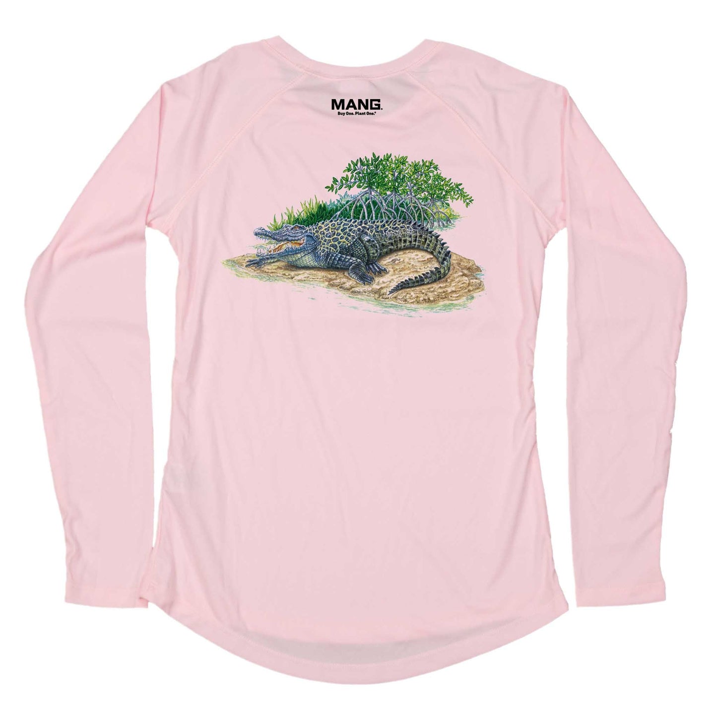 MANG Crocodile MANG - Women's - LS - XS-Pink