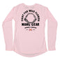 MANG Fight For Wild Florida Shark Jaws - Women's - LS - XS-Pink