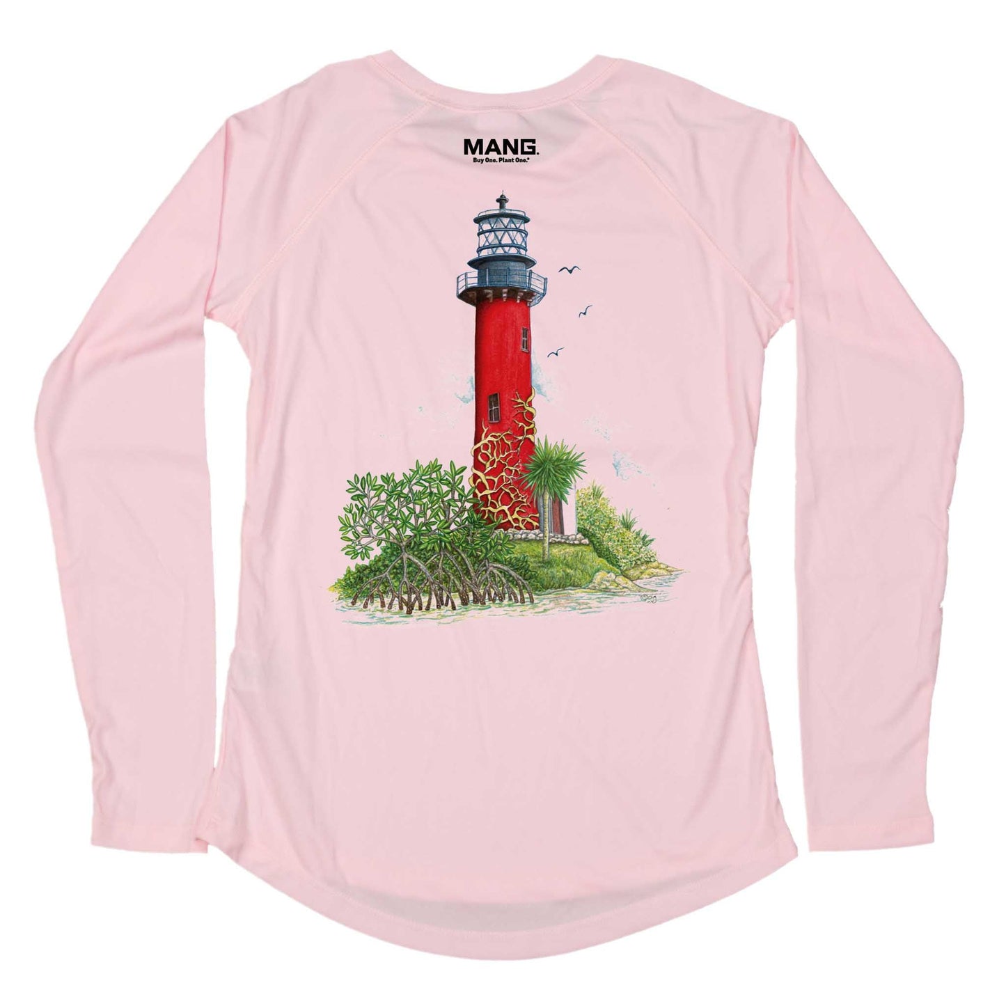 MANG Jupiter Lighthouse MANG - Women's - LS - XS-Pink