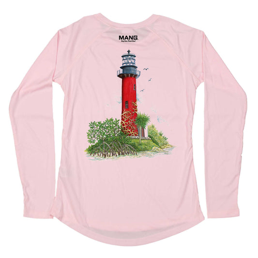 MANG Jupiter Lighthouse MANG - Women's - LS - XS-Pink