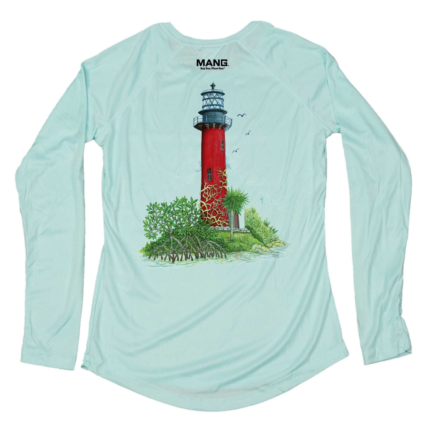 MANG Jupiter Lighthouse MANG - Women's - LS - XS-Seagrass