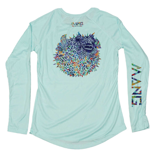 MANG Pufferfish MANG - Women's - LS - XS-Seagrass