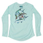 MANG Bahamas Slam - Women's - LS - XS-Seagrass