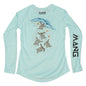 MANG Turtle Crawl MANG - Women's - LS - XS-Seagrass