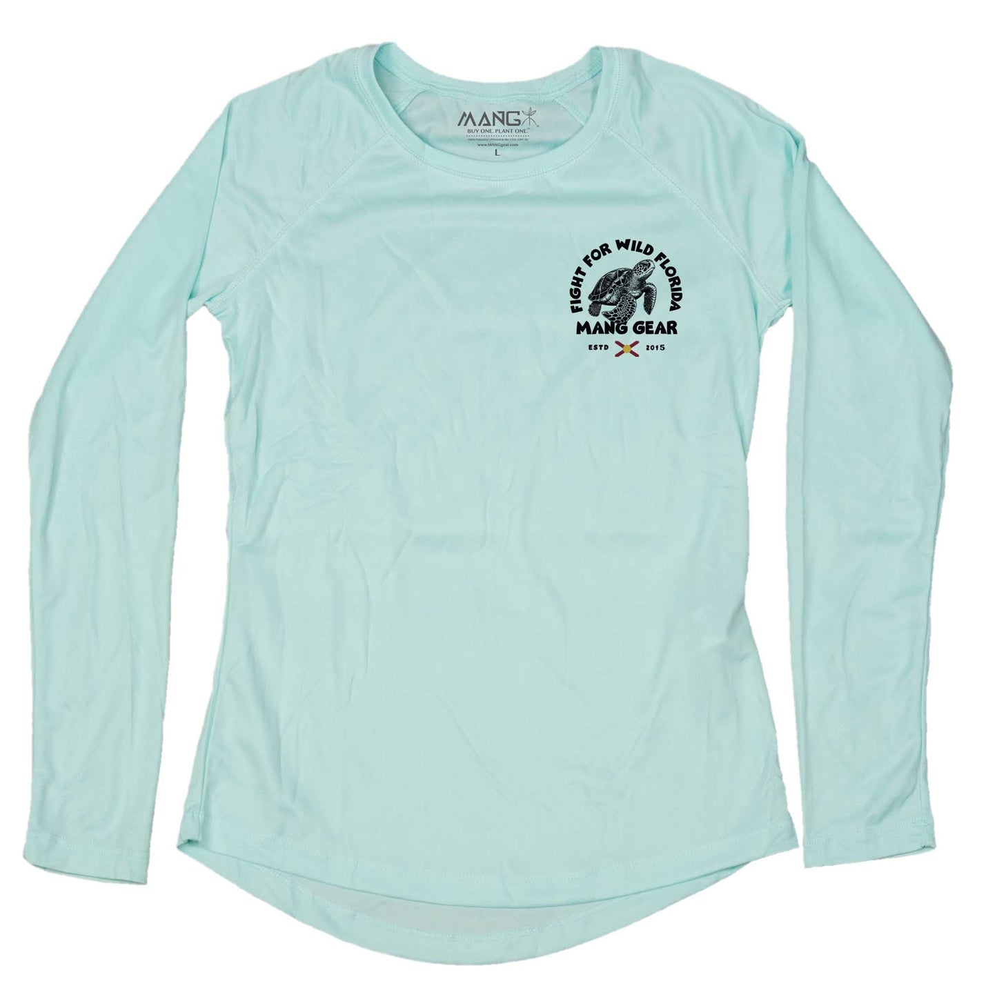 MANG Fight For Wild Florida Sea Turtle - Women's - LS - -