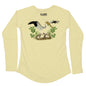 MANG White Pelican MANG - Women's - LS - XS-Sunshine Yellow