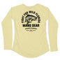 MANG Fight For Wild Florida Tarpon - Women's - LS - XS-Sunshine Yellow