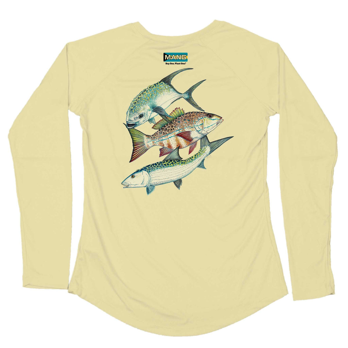 MANG Bahamas Slam - Women's - LS - XS-Sunshine Yellow