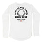 MANG Fight For Wild Florida Shark Jaws - Women's - LS - XS-White