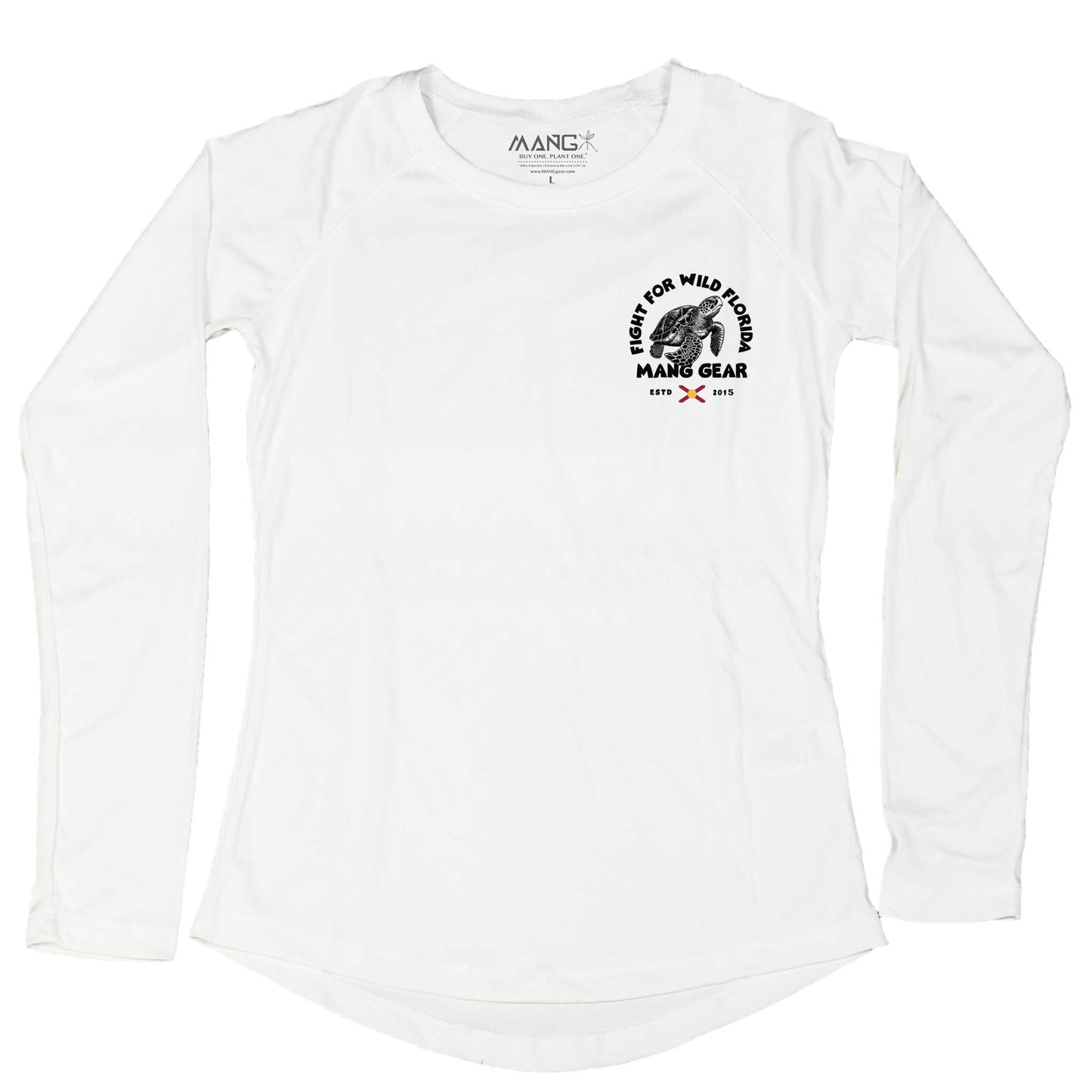 MANG Fight For Wild Florida Sea Turtle - Women's - LS - -