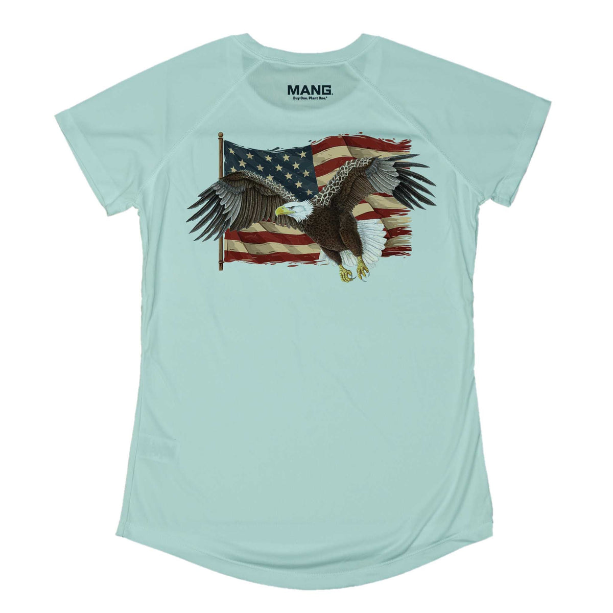 MANG American Eagle - Women's - SS - XS-Seagrass