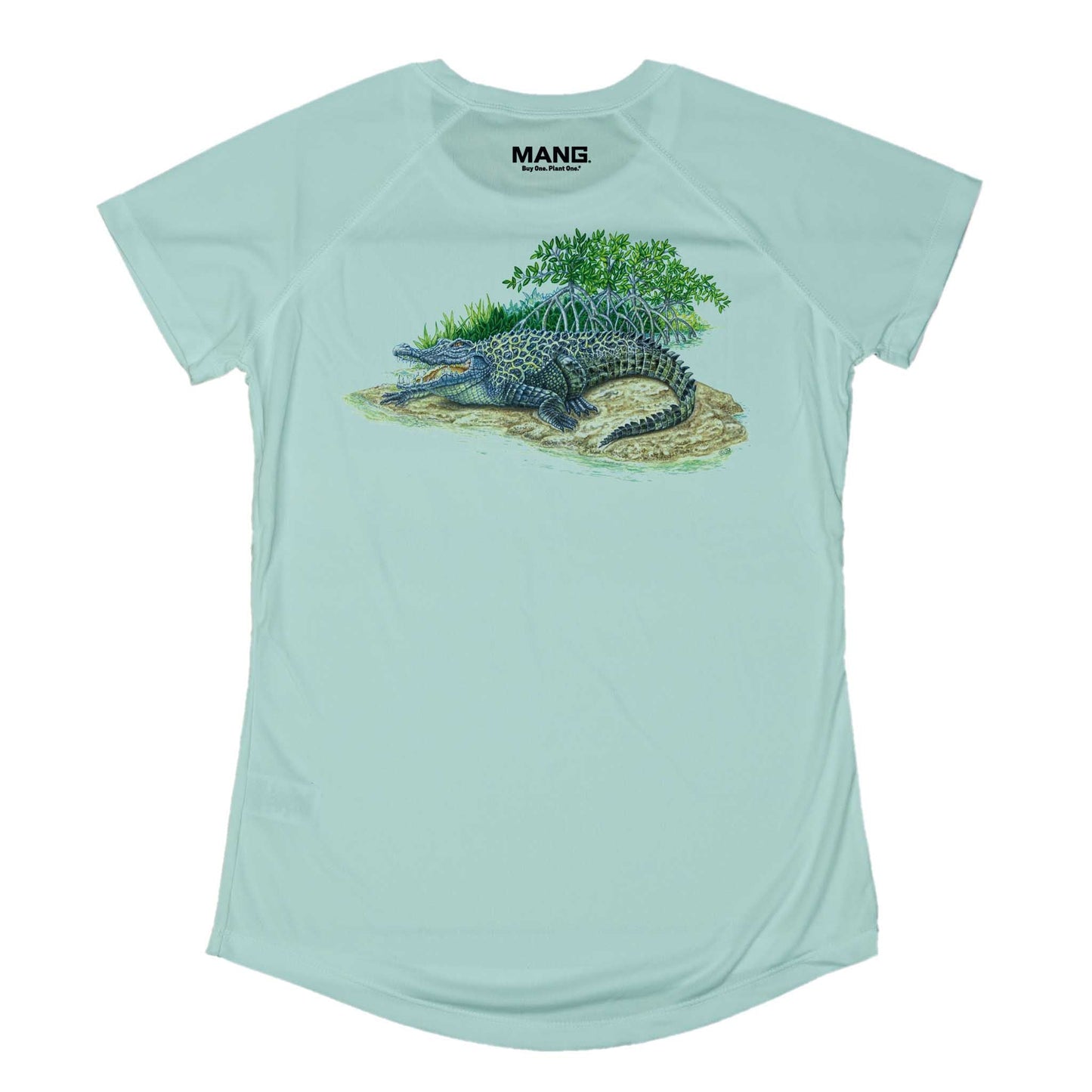 MANG Crocodile MANG - Women's - SS - XS-Seagrass