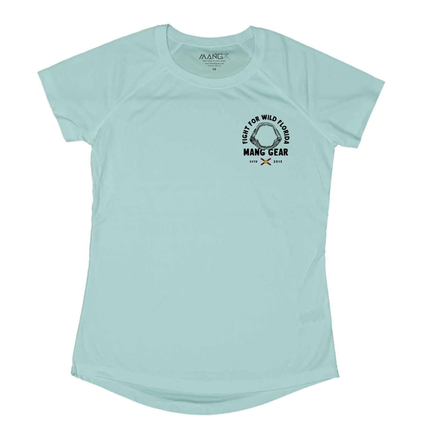 MANG Fight For Wild Florida Shark Jaws - Women's - SS - -