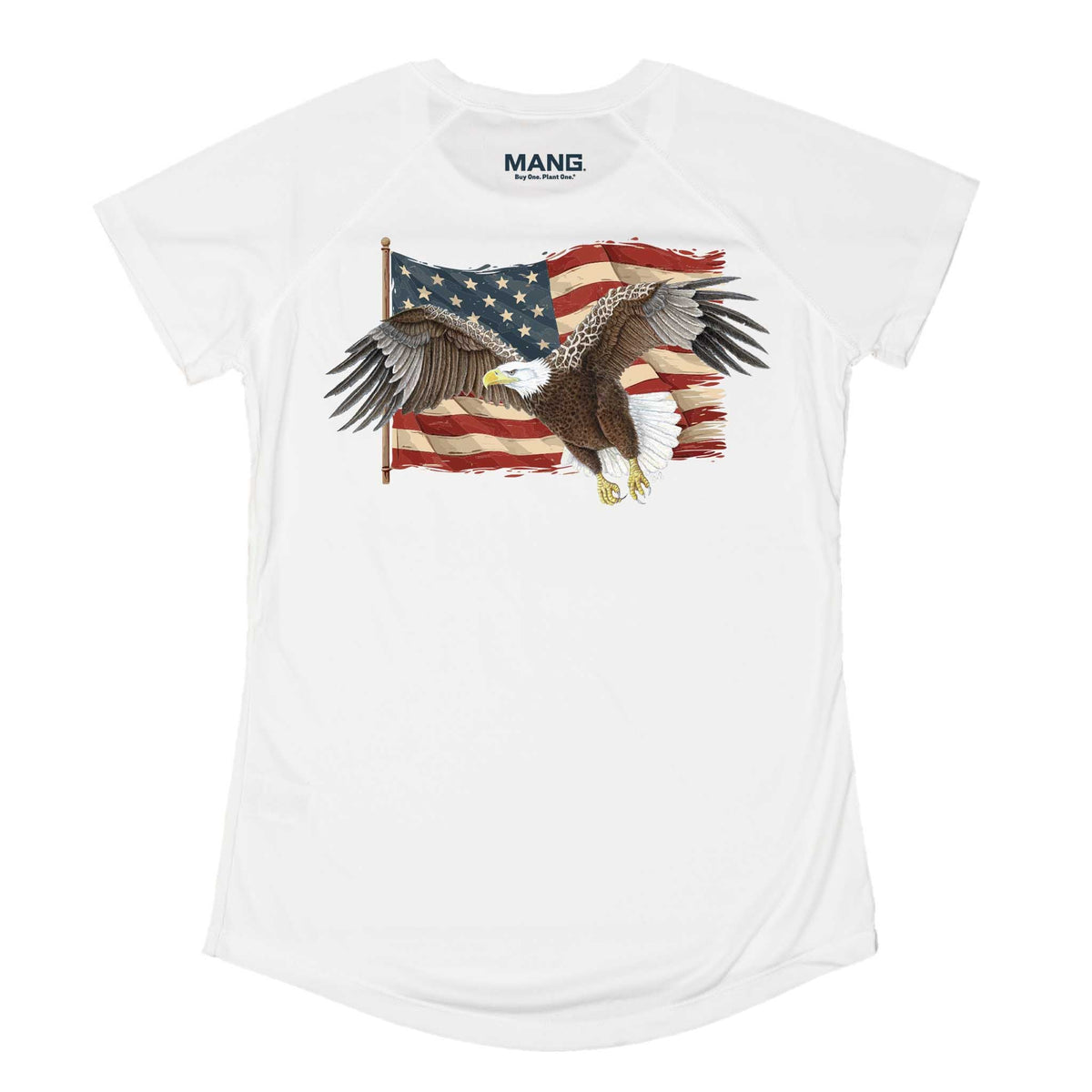 MANG American Eagle - Women's - SS - XS-White
