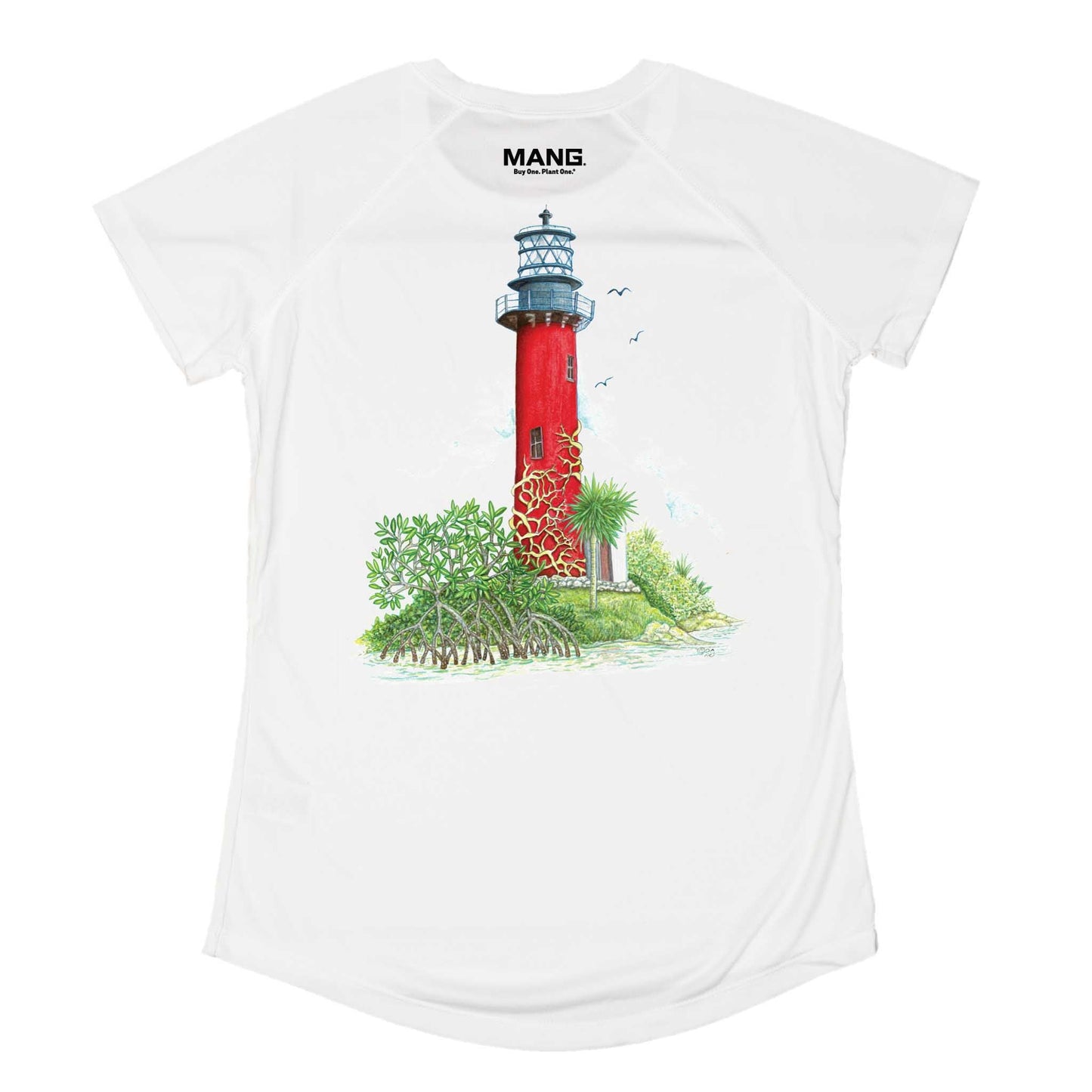 MANG Jupiter Lighthouse MANG - Women's - SS - XS-White