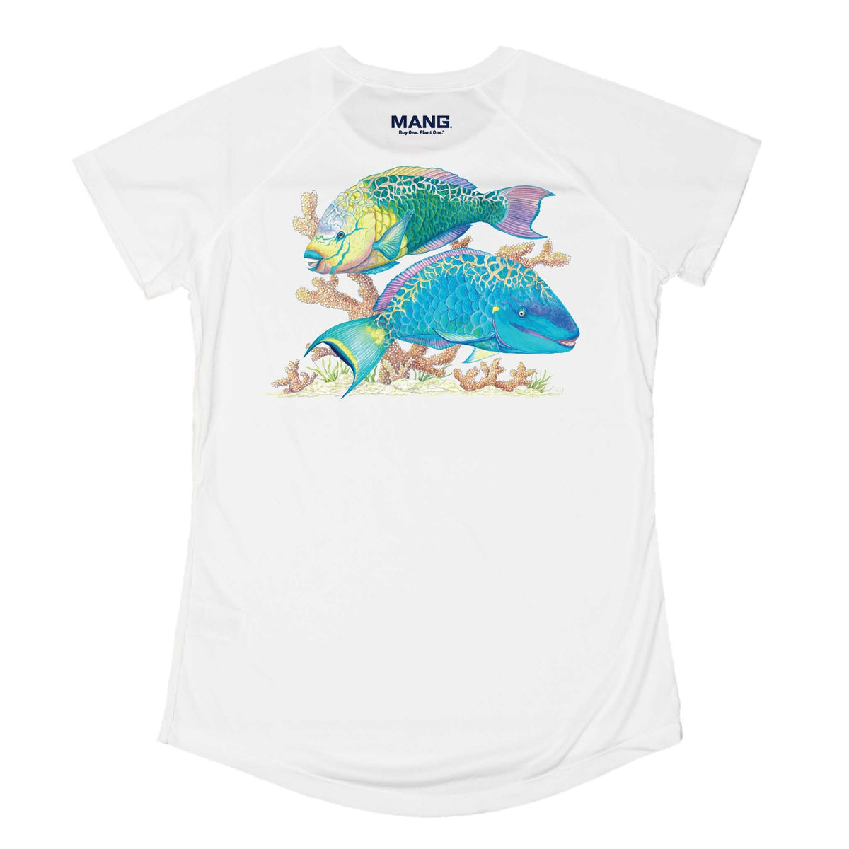 MANG Parrotfish - Women's - SS - XS-White