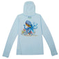 MANG 4ocean Octopus Premium Hoodie - Women's - XS-Arctic Blue