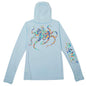 MANG Coral Restoration Octamang Premium Hoodie - Women's - XS-Arctic Blue