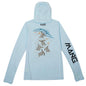 MANG Turtle Crawl MANG Premium Hoodie - Women's - XS-Arctic Blue