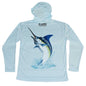 MANG IGFA Blue Marlin MANG - Youth - Hoodie - YXS-Arctic Blue