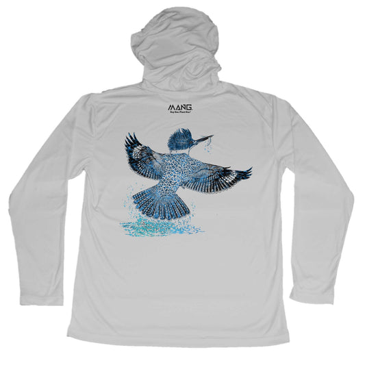 MANG Kingfisher MANG - Youth - Hoodie - YXS-Pearl Gray