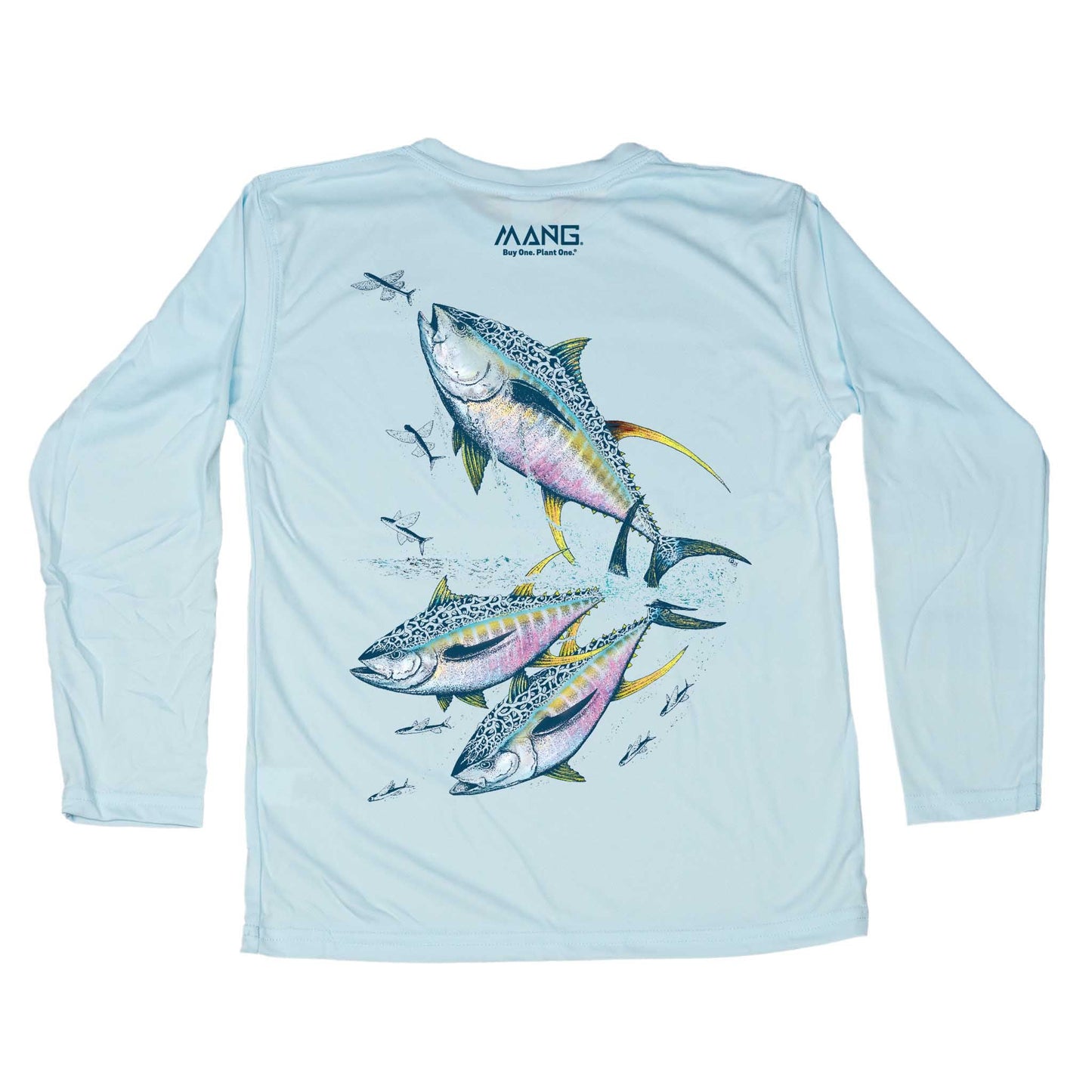 MANG Yellowfin Tuna MANG - Youth - YS-Arctic Blue