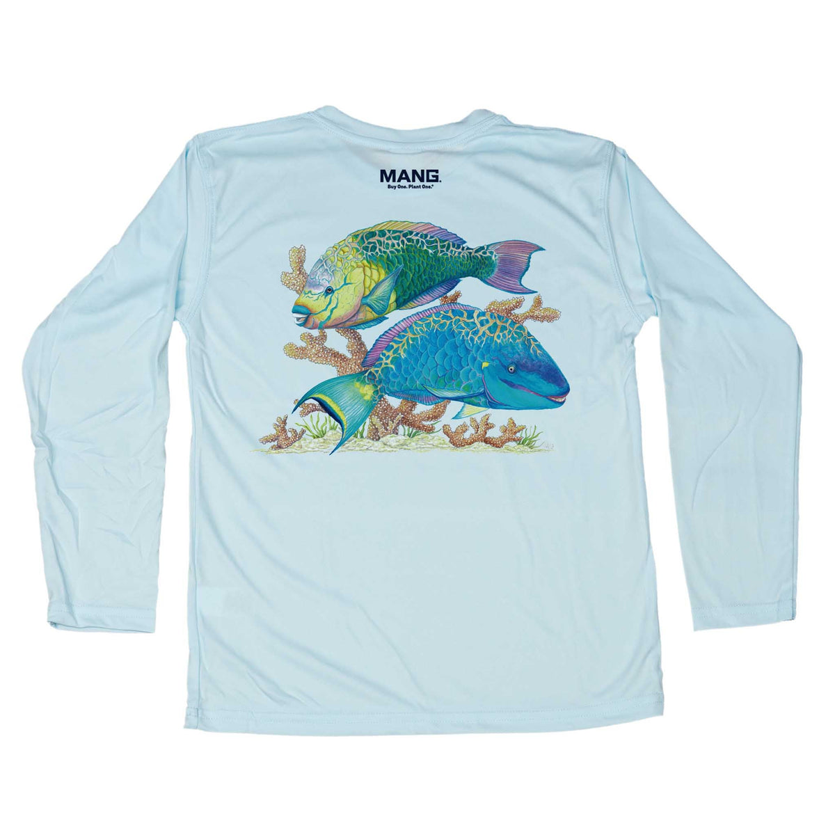 MANG Parrotfish - Youth - YS-Arctic Blue