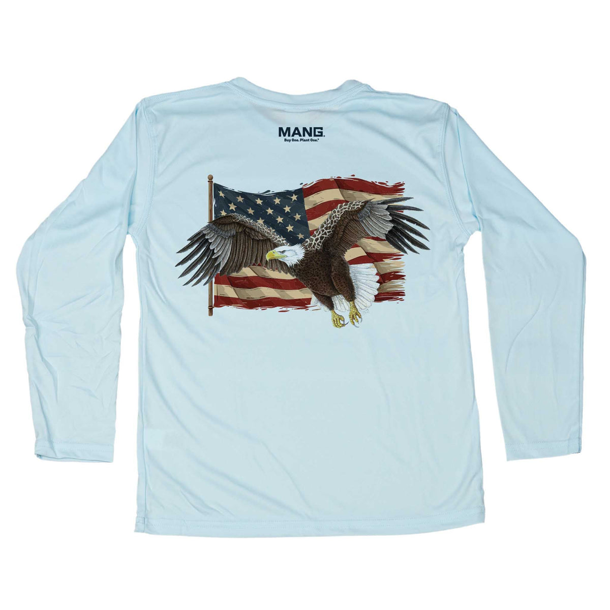 MANG American Eagle - Youth - YS-Arctic Blue