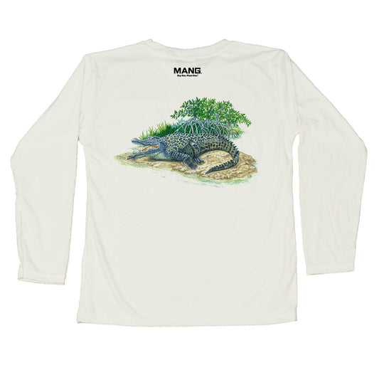 MANG Crocodile MANG Toddler - 2T-Oyster Shell