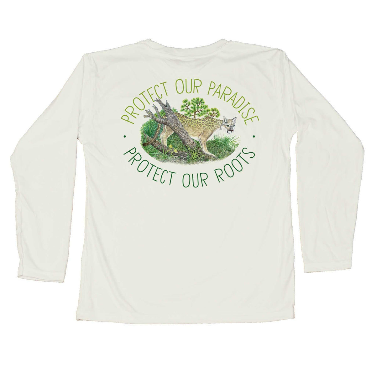 MANG Conservation Florida Panther Toddler - 2T-Oyster Shell