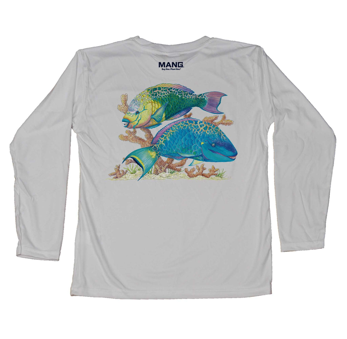 MANG Parrotfish - Youth - YS-Pearl Gray