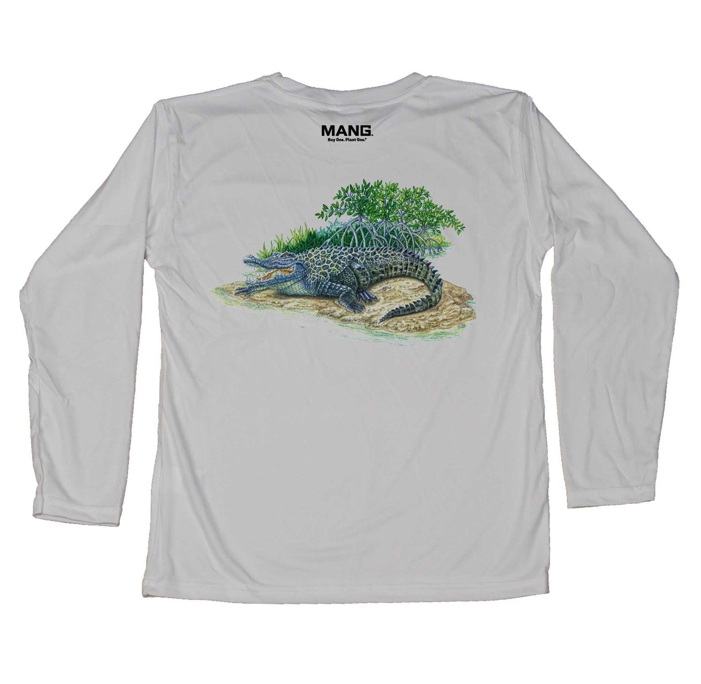 MANG Crocodile MANG - Youth - YS-Pearl Gray