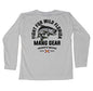 MANG Fight For Wild Florida Tarpon - Youth - YS-Pearl Gray