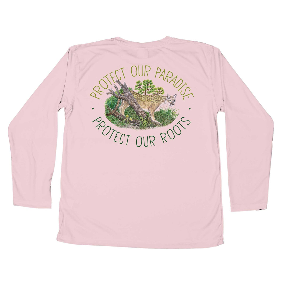 MANG Conservation Florida Panther Toddler - 2T-Pink