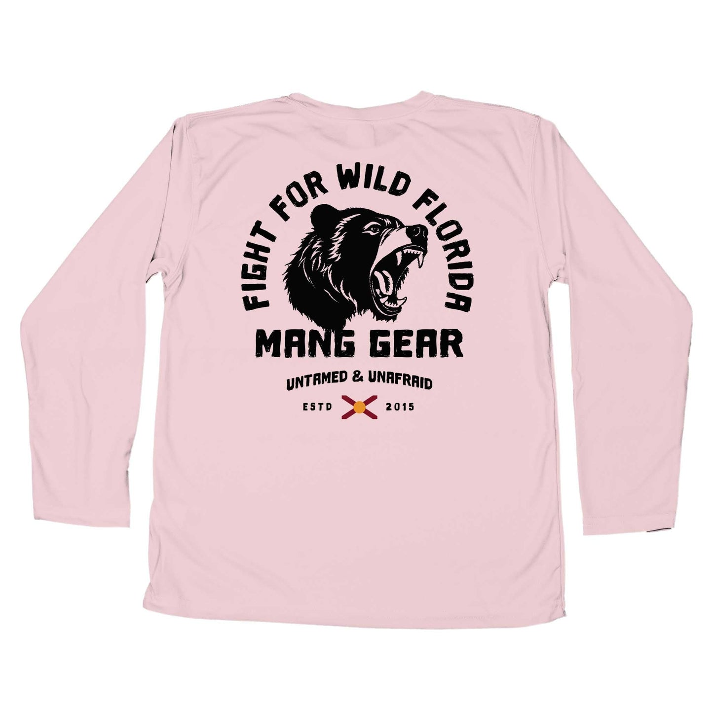 MANG Fight For Wild Florida Bear - Youth - YS-Pink