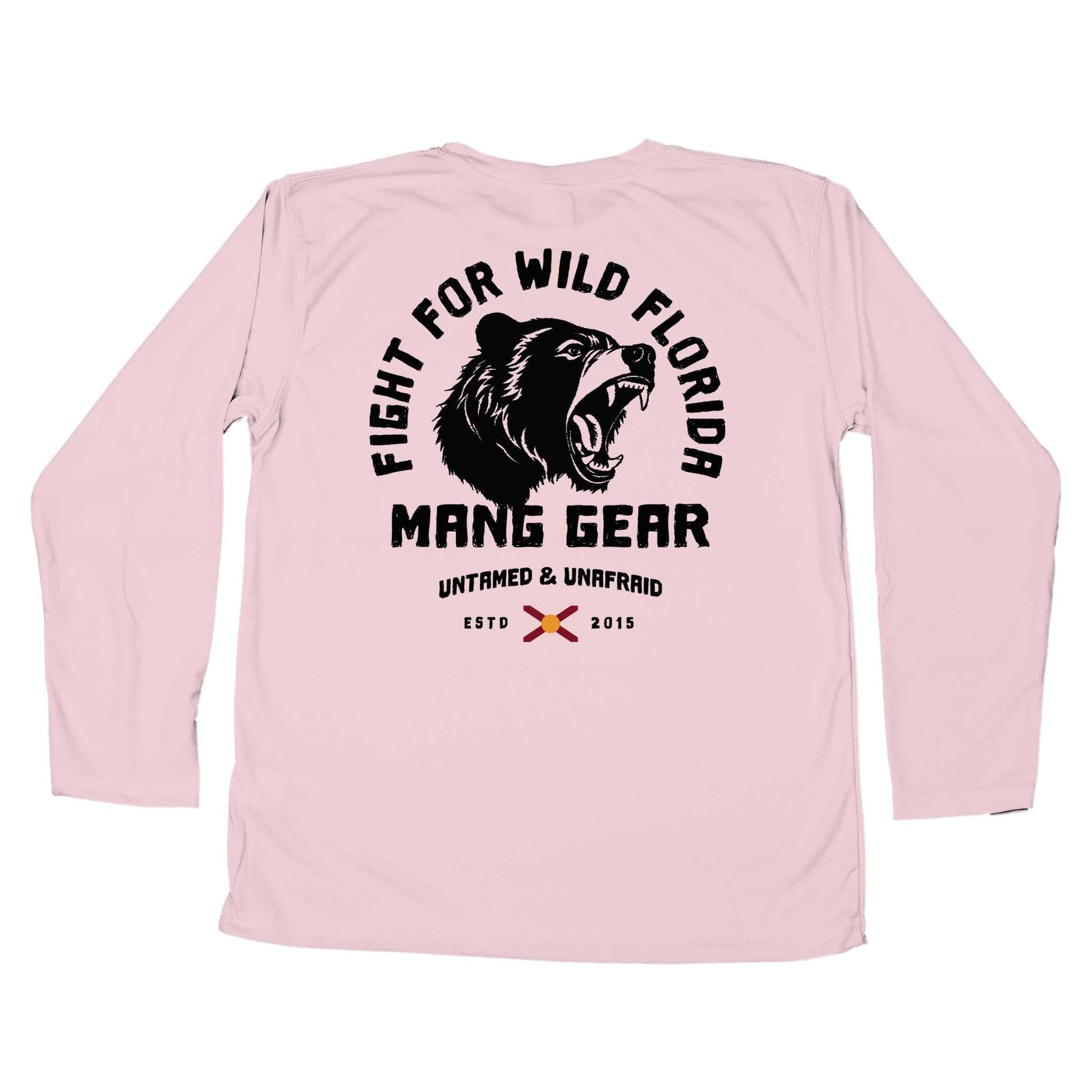 MANG Fight For Wild Florida Bear - Youth - YS-Pink