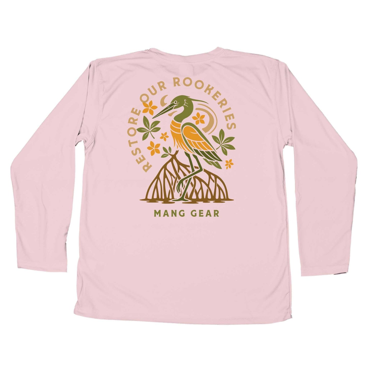 MANG Restore Our Rookeries Heron Toddler - 2T-Pink