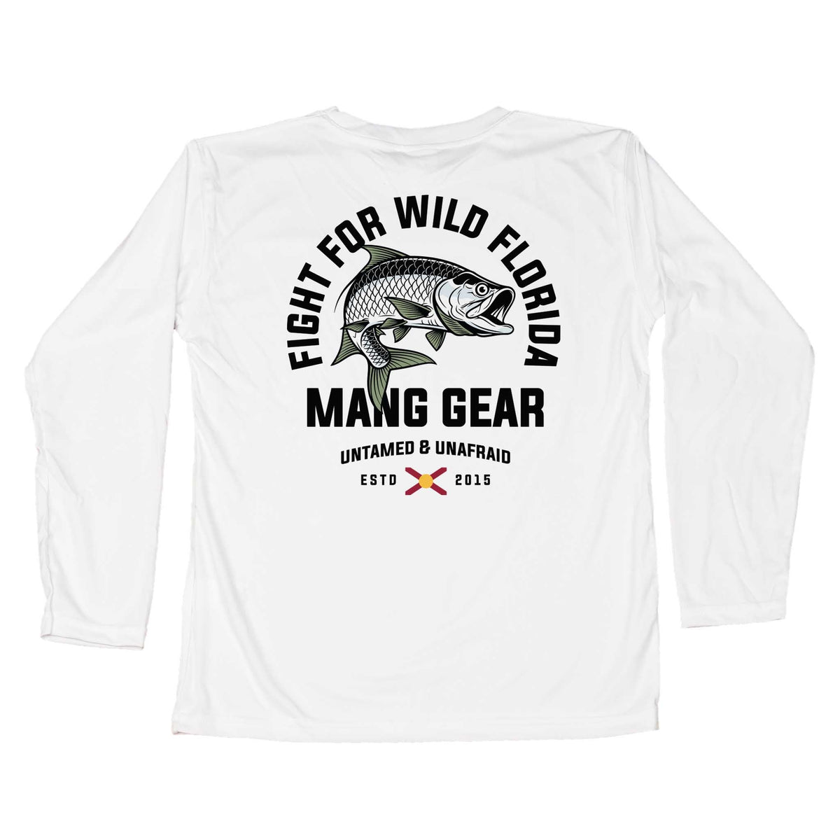MANG Fight For Wild Florida Tarpon Toddler - 2T-White